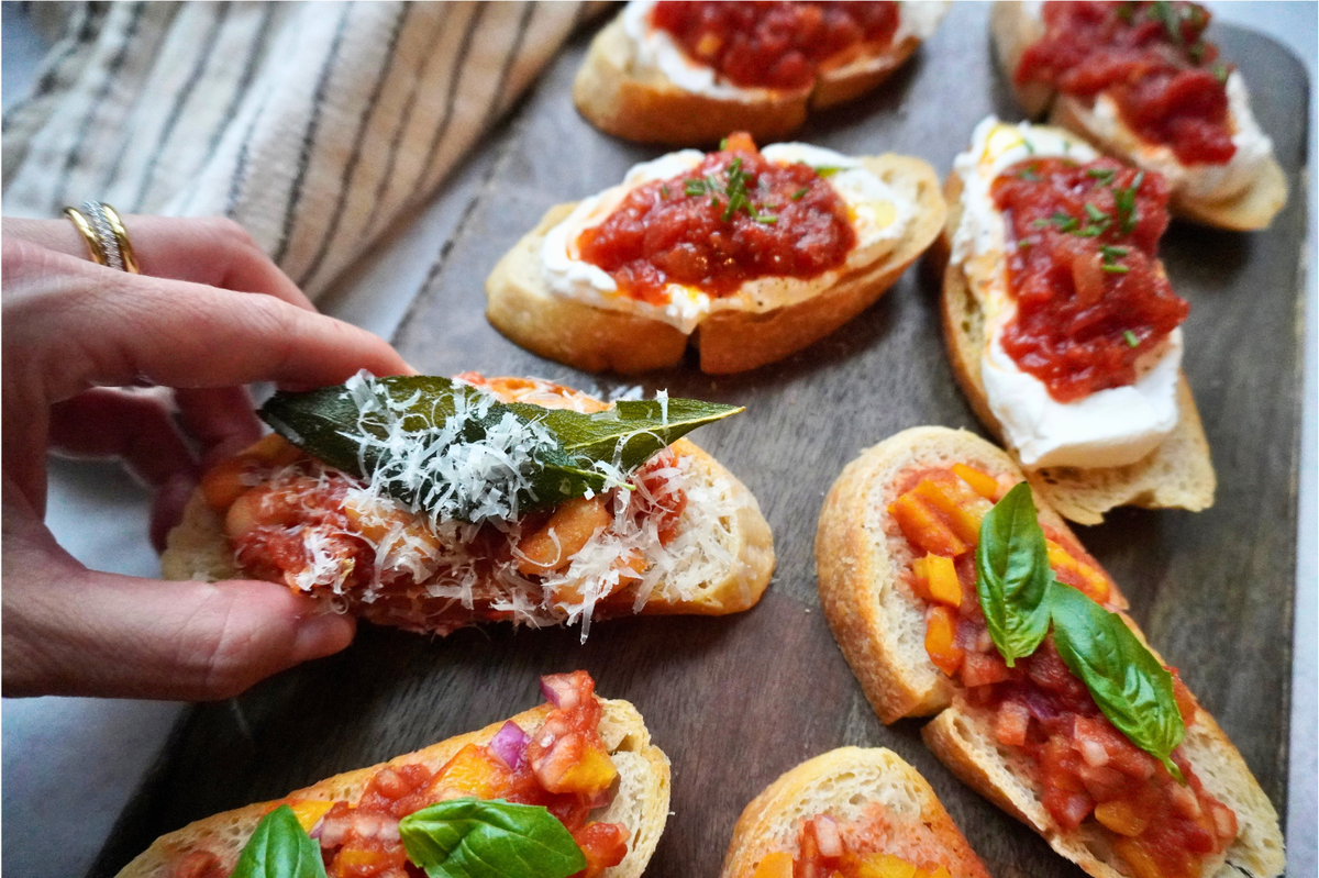 Bruschetta 3 Ways