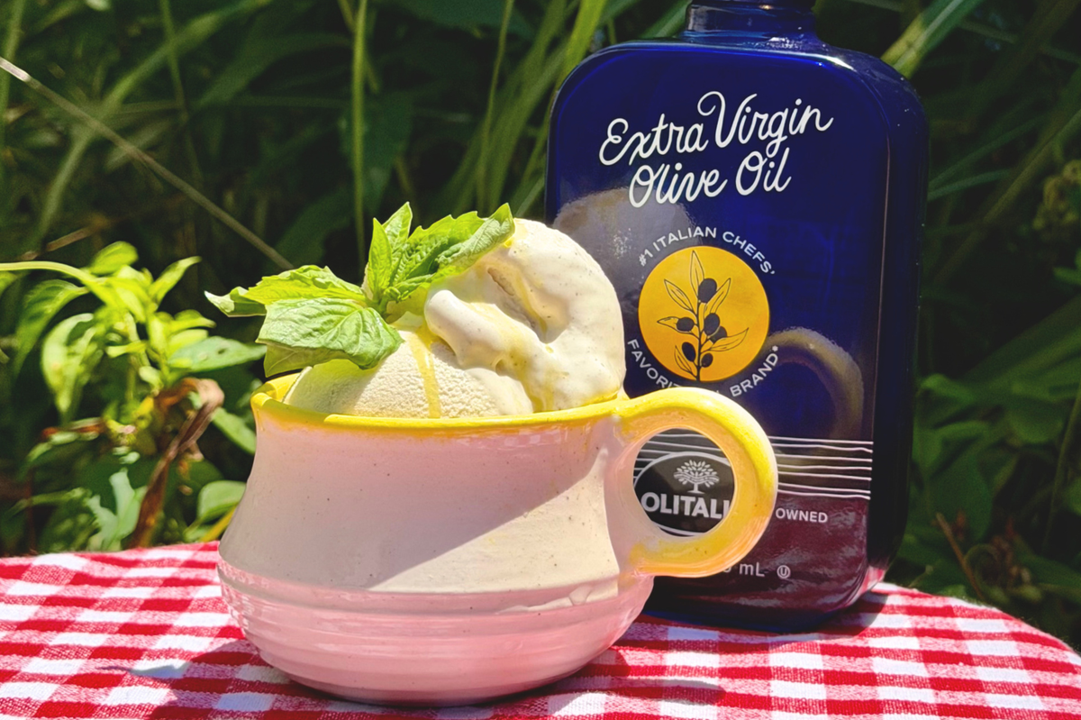 Extra Virgin Olive Oil Ice Cream