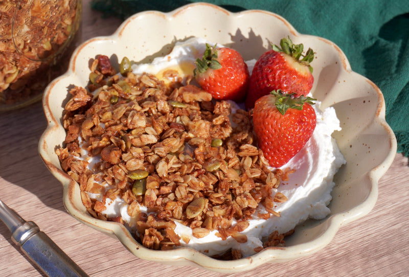 Extra Virgin Olive Oil Granola