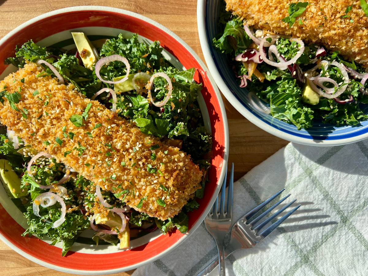 Panko Crusted Salmon