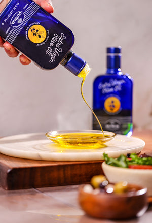 Olitalia Extra Virgin Olive Oil in kitchen setting
